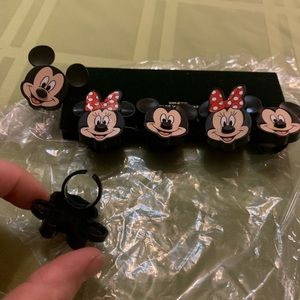 🦄3for20 Bag of Mickey and Minnie Mouse Rings